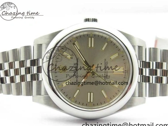 1221 WeatherProof Oyster Perpetual 41mm 124300 BP Maker Best Edition Silver Dial on SS Jubilee Bracelet A 2639